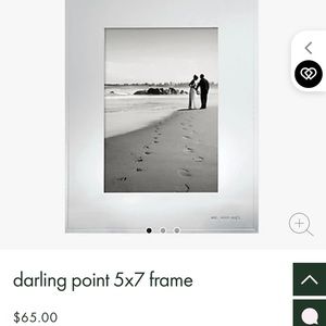 Brand new never opened Kate Spade Mr. and Mrs. Frame